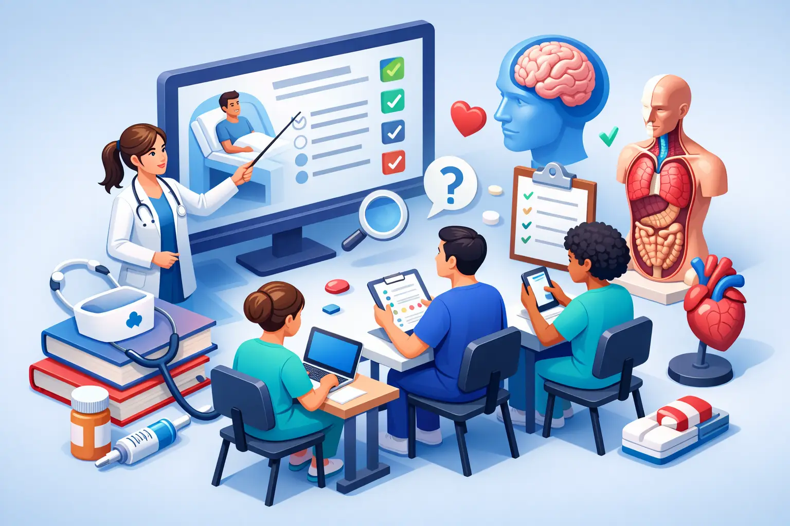 What an NCLEX Question Review Class Teaches